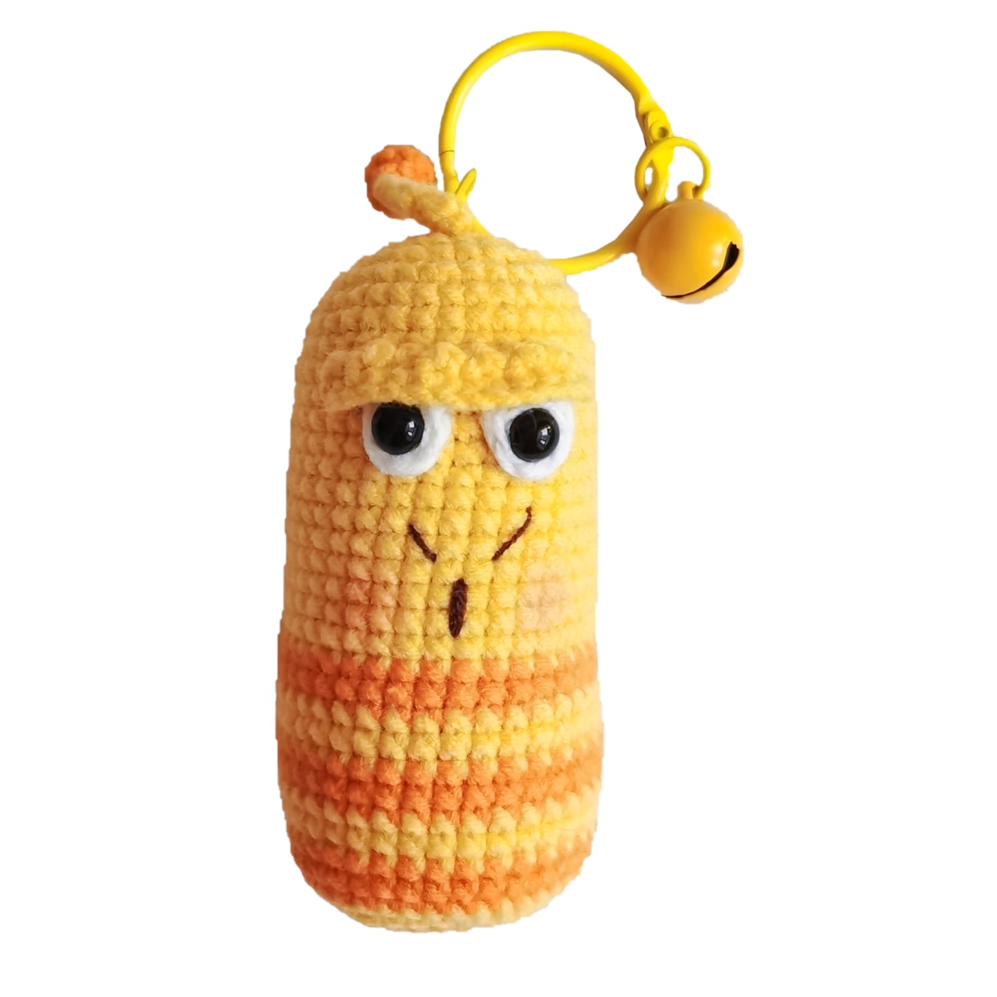 Handmade Crochet Keychain Plush - Cute Backpack Accessory, Ballet Stuffed Animal for girls and Women