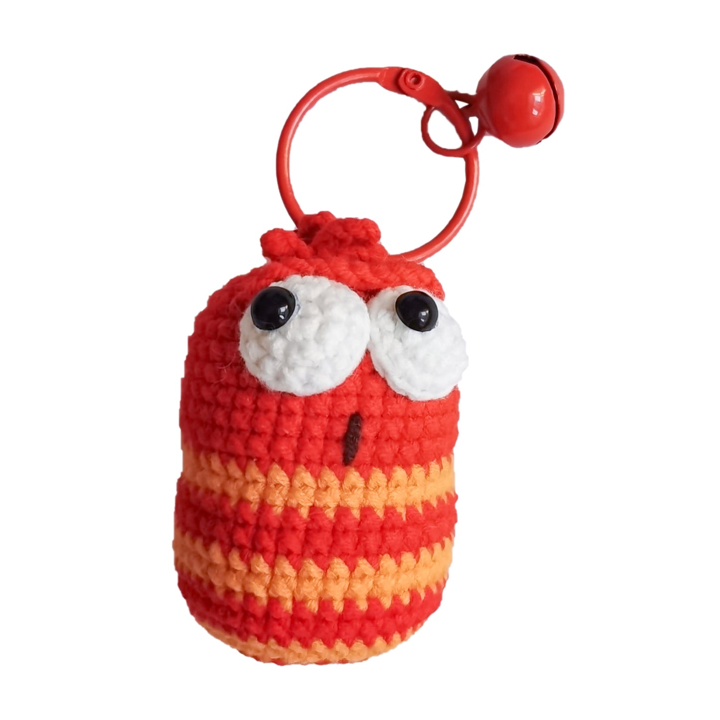 Handmade Crochet Keychain Plush - Cute Backpack Accessory, Ballet Stuffed Animal for girls and Women